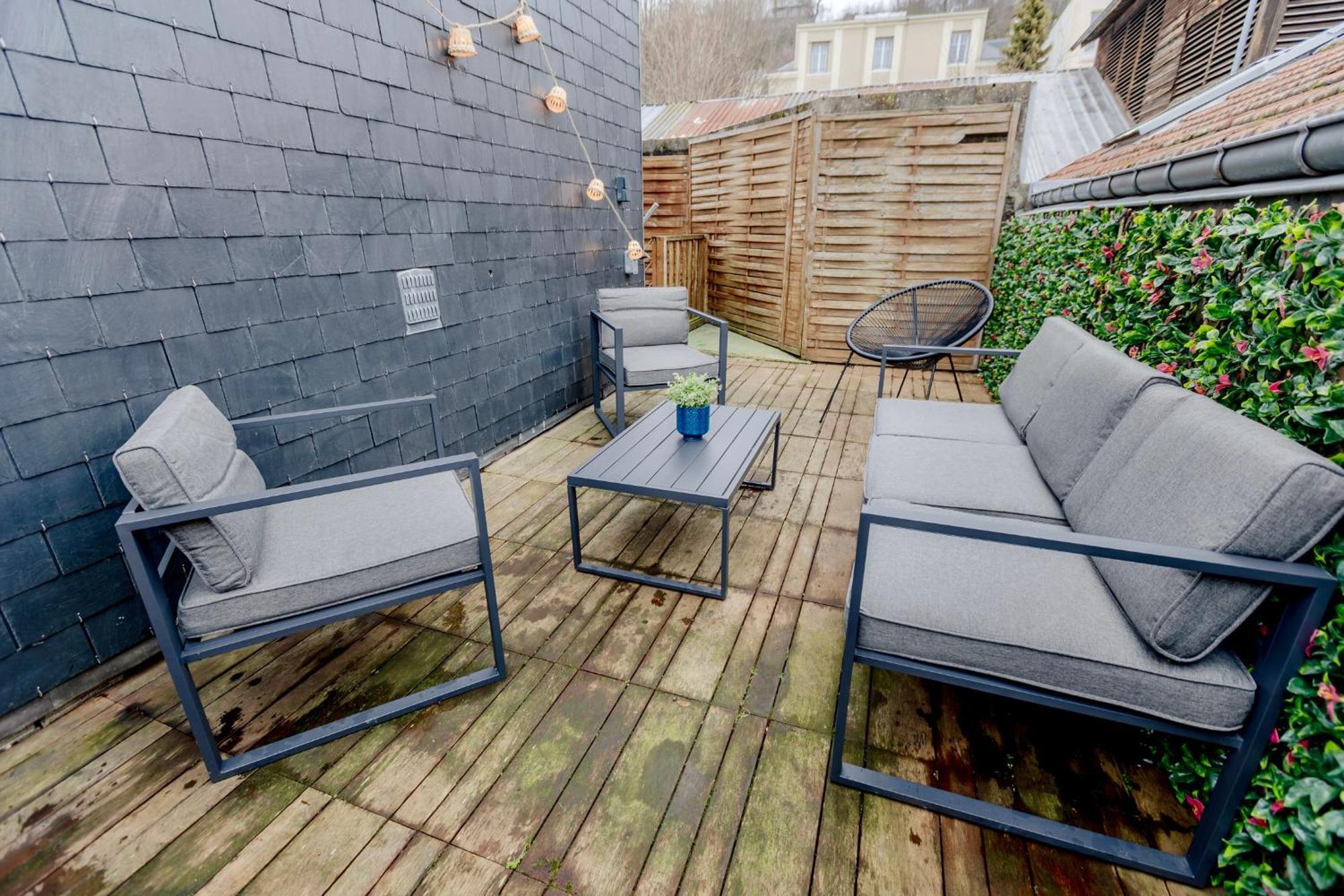 Hébergement de vacances De Charme La Belle Havraise 6 Pers 3 Terrasse Avec Garage Le Havre